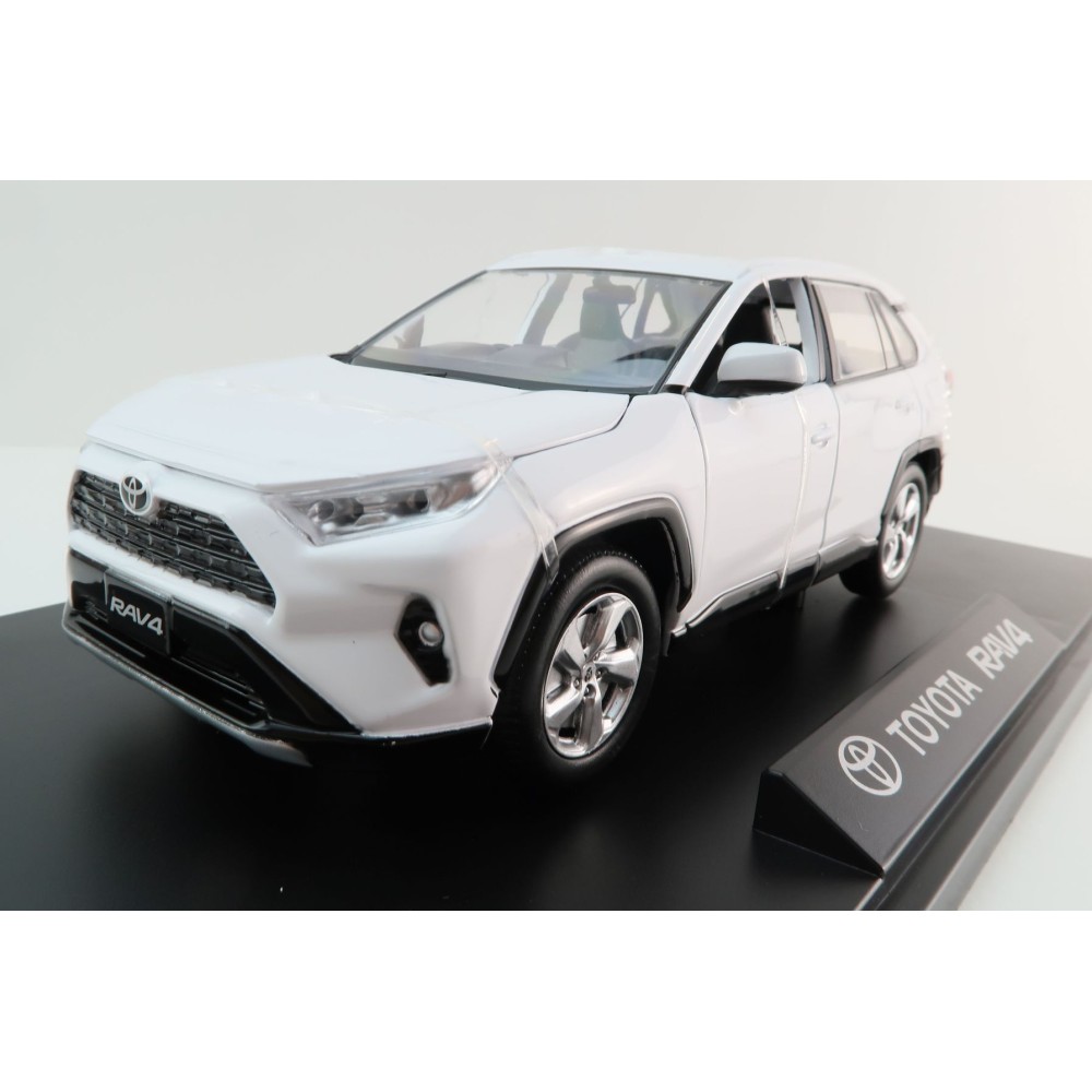 DDA Collectibles DDA124002 - Toyota RAV4 With Lights & Sounds White - Scale 1:24
