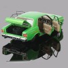 DDA Collectibles DDA24829 - Ford Falcon XW GS Burnout Car Green Metallic - Scale 1:24
