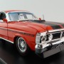 DDA Collectibles DDA24832 - Ford Falcon XY GTHO Phase 3 Sedan Vermillion Fire Black Stripes - Scale 1:24