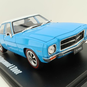DDA Collectibles DDA311 - 1973 Holden HQ Monaro Kingswood 4 Door Super Blue White Roof - Scale 1:24