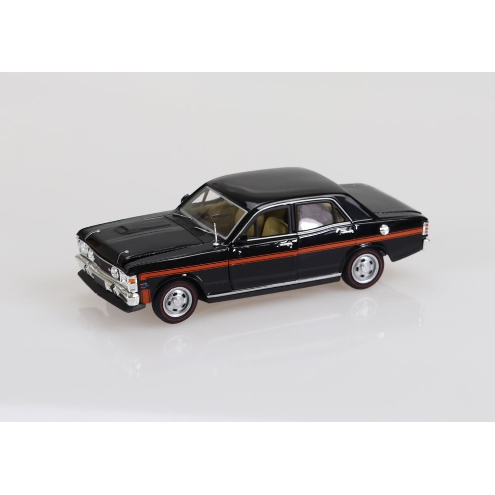 DDA Collectibles DDA32377-3 -  Ford Falcon XW GTHO Black with Orange Stripes  - Scale 1:32