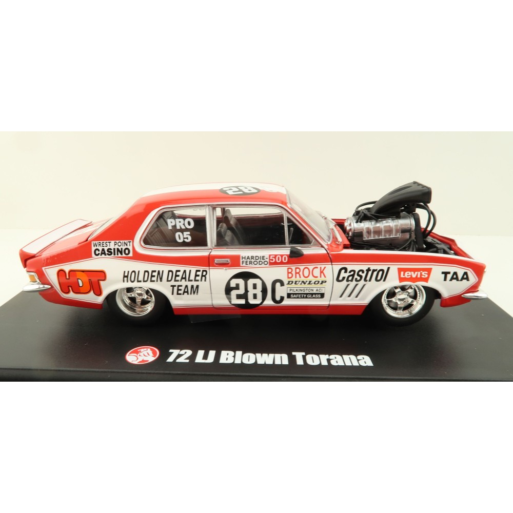 DDA Collectibles DDA608 - 1972 Holden LJ Torana Brock Drag Car No 28C - Scale 1:24
