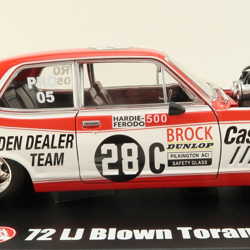 DDA Collectibles DDA608 - 1972 Holden LJ Torana Brock Drag Car No 28C - Scale 1:24