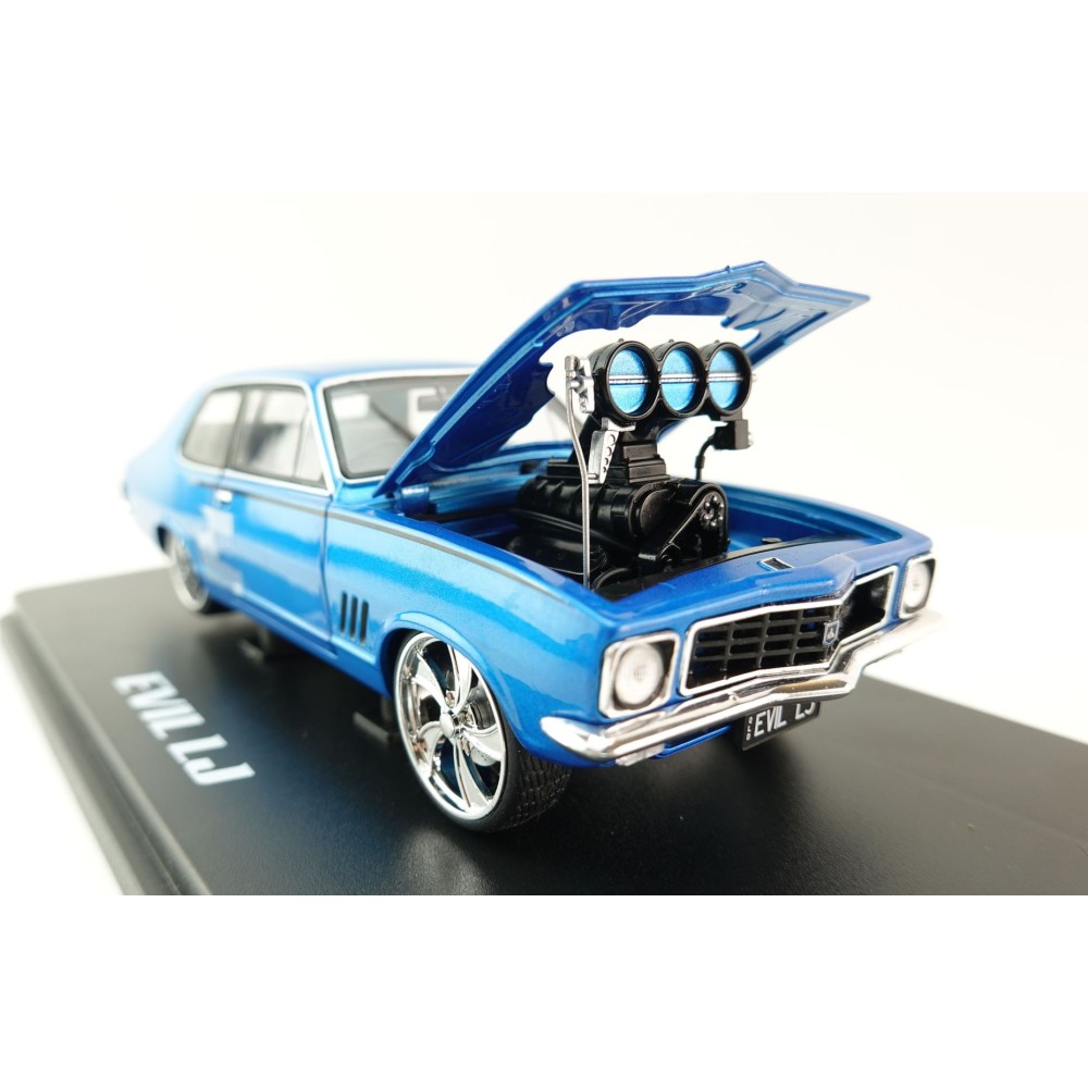 DDA Collectibles DDA623 - Metalic Blue Evil LJ 1973 Holden LJ Torana - Scale 1:24