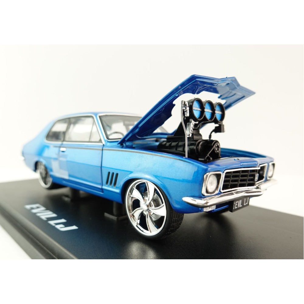 DDA Collectibles DDA623 - Metalic Blue Evil LJ 1973 Holden LJ Torana - Scale 1:24