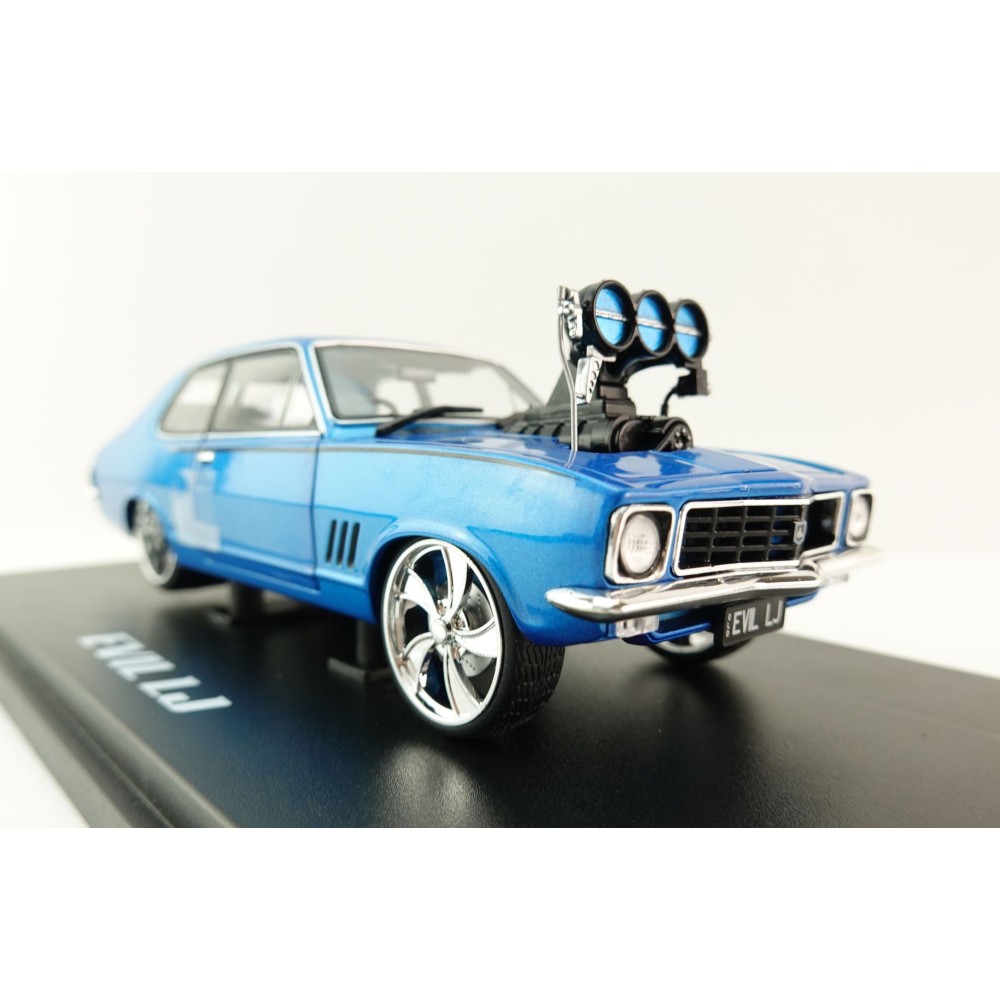 DDA Collectibles DDA623 - Metalic Blue Evil LJ 1973 Holden LJ Torana - Scale 1:24