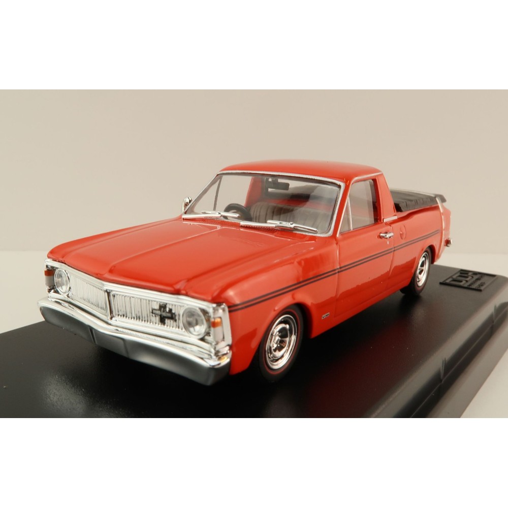 DDA Collectibles DDA67-2 - 1971 Ford Falcon XY UTE - Vermillion Fire - Scale 1:43
