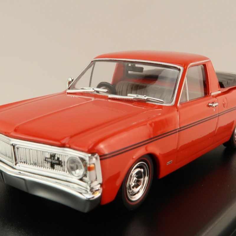 DDA Collectibles DDA67-2 - 1971 Ford Falcon XY UTE - Vermillion Fire - Scale 1:43