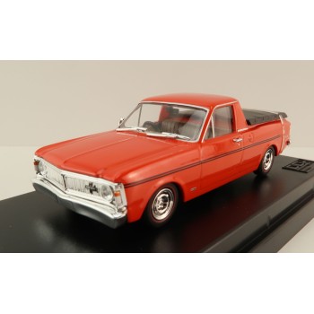 DDA Collectibles DDA67-2 - 1971 Ford Falcon XY UTE - Vermillion Fire - Scale 1:43