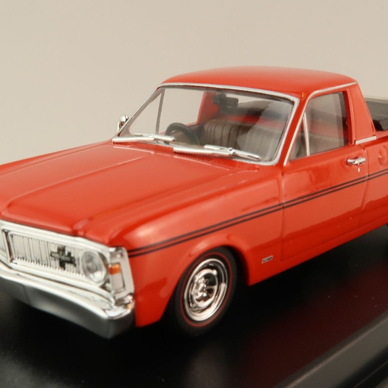 DDA Collectibles DDA67-2 - 1971 Ford Falcon XY UTE - Vermillion Fire - Scale 1:43