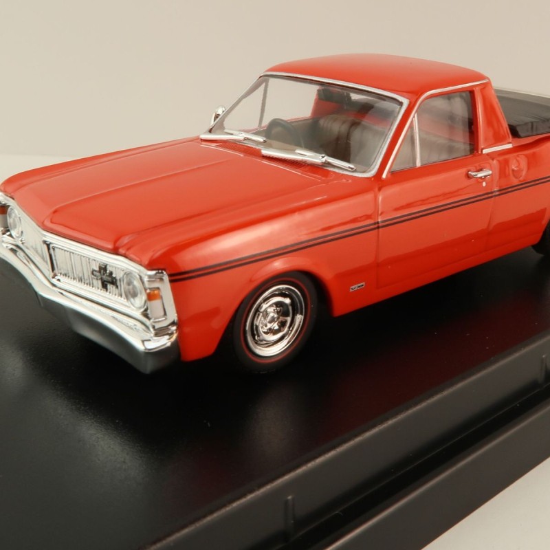 DDA Collectibles DDA67-2 - 1971 Ford Falcon XY UTE - Vermillion Fire - Scale 1:43