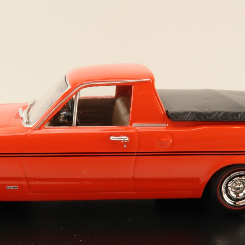 DDA Collectibles DDA67-2 - 1971 Ford Falcon XY UTE - Vermillion Fire - Scale 1:43