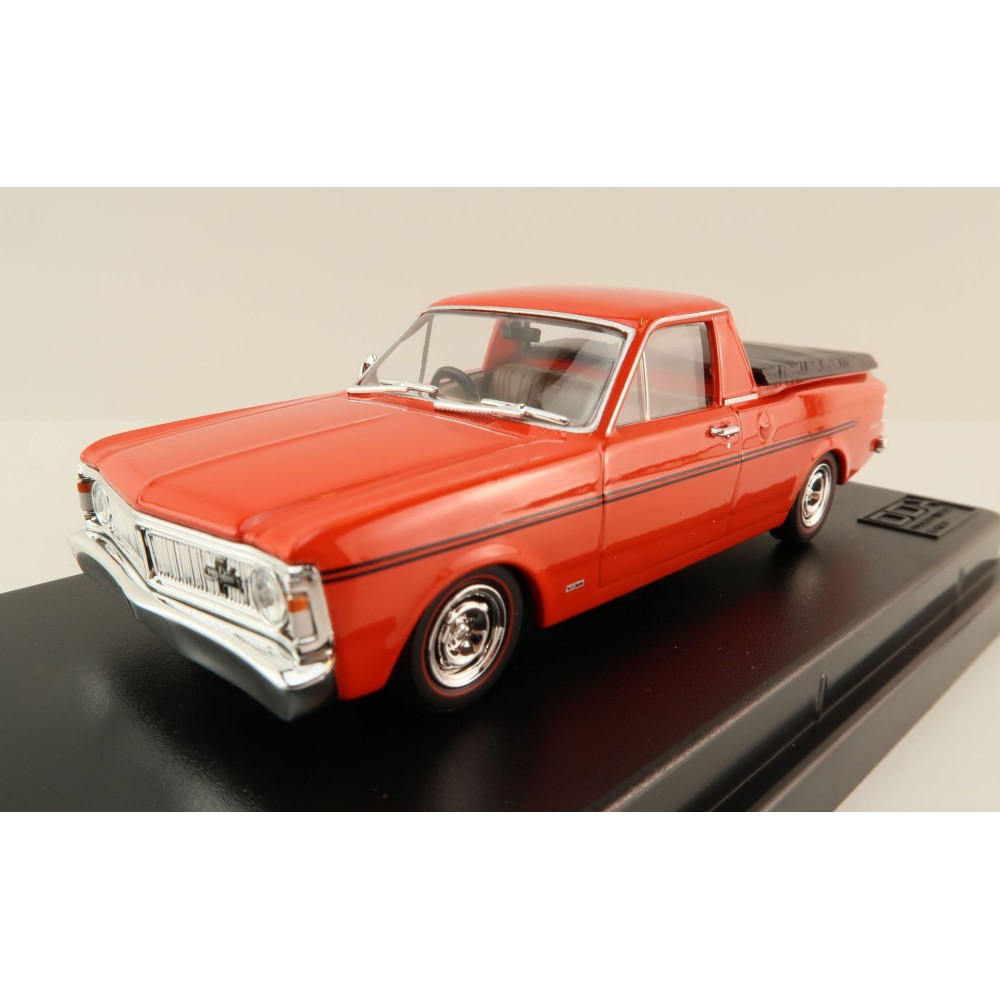 DDA Collectibles DDA67-2 - 1971 Ford Falcon XY UTE - Vermillion Fire - Scale 1:43