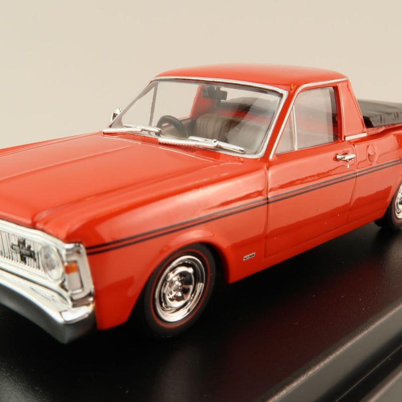 DDA Collectibles DDA67-2 - 1971 Ford Falcon XY UTE - Vermillion Fire - Scale 1:43
