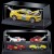 DDA Display Case Box Show Case with LED Light Black Models Scale 1:24 1:32 1:43 1:50 1:64