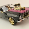 DDA GreenLight DDA206-P 1973 Custom Holden HQ Monaro KUSTOMQ Black / Pink Chase Car Scale 1:24 