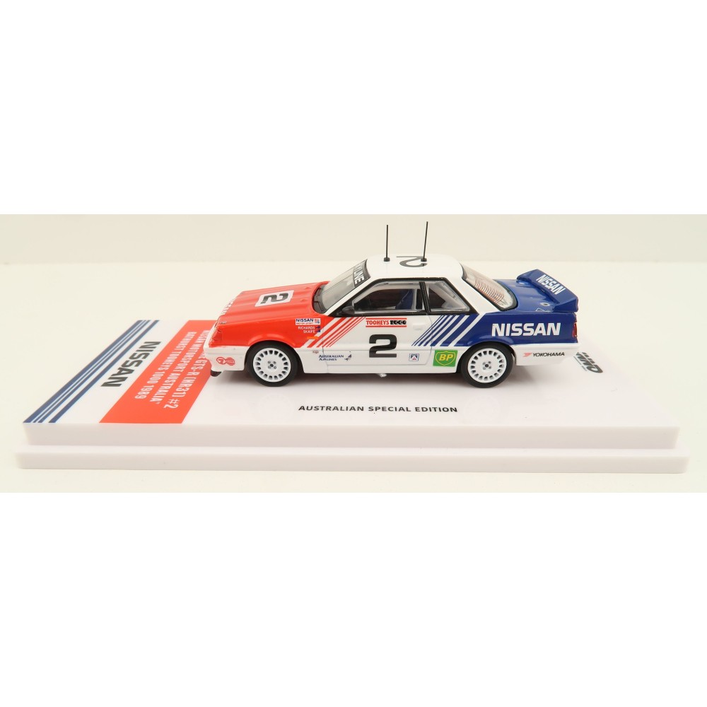 INNO64 - Nissan Skyline GTS-R HR31 Bathurst Nissan Motor Sports Jim Richards Skafe Scale 1:64