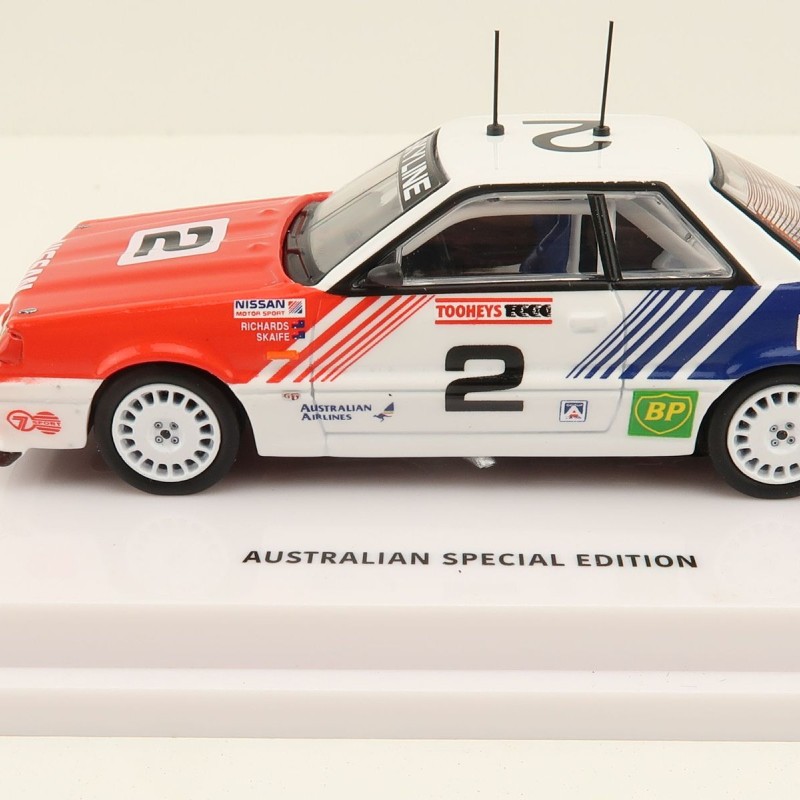 INNO64 - Nissan Skyline GTS-R HR31 Bathurst Nissan Motor Sports Jim Richards Skafe Scale 1:64