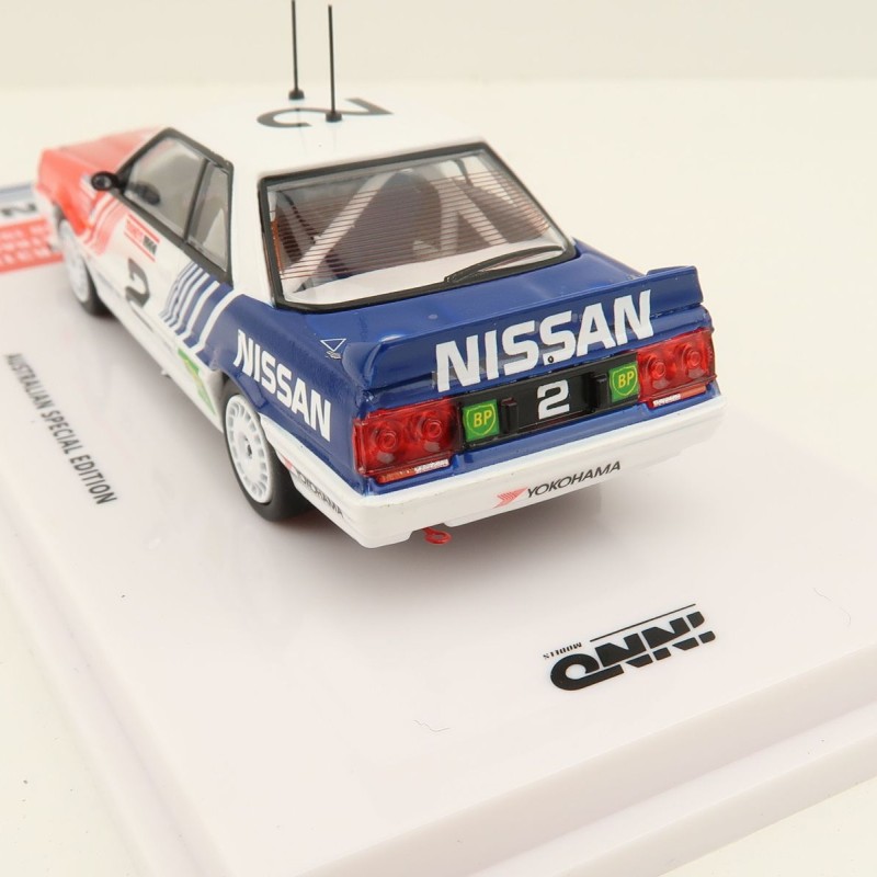 INNO64 - Nissan Skyline GTS-R HR31 Bathurst Nissan Motor Sports Jim Richards Skafe Scale 1:64