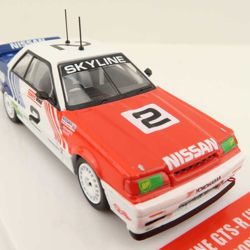INNO64 - Nissan Skyline GTS-R HR31 Bathurst Nissan Motor Sports Jim Richards Skafe Scale 1:64