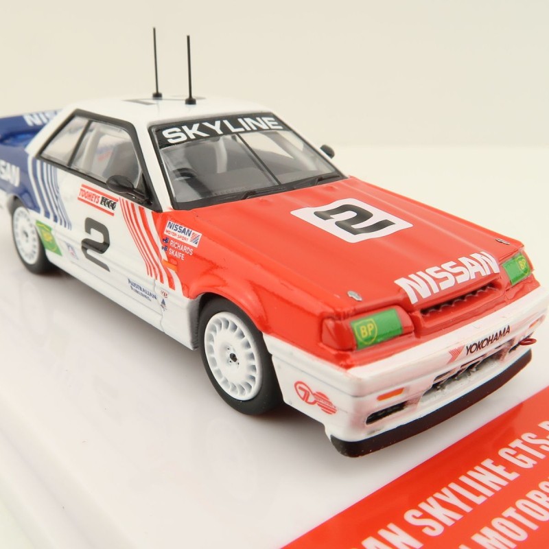INNO64 - Nissan Skyline GTS-R HR31 Bathurst Nissan Motor Sports Jim Richards Skafe Scale 1:64
