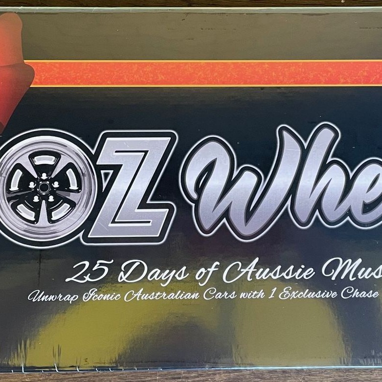 OZ Wheels Christmas  Advent Calendar - 25 Cars Included - Scale 1:64