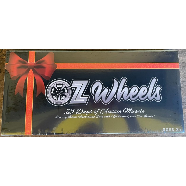 OZ Wheels Christmas  Advent Calendar - 25 Cars Included - Scale 1:64