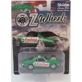OZ Wheels - Holden HQ Monaro Handful Burnout Car Castrol Scale 1:64