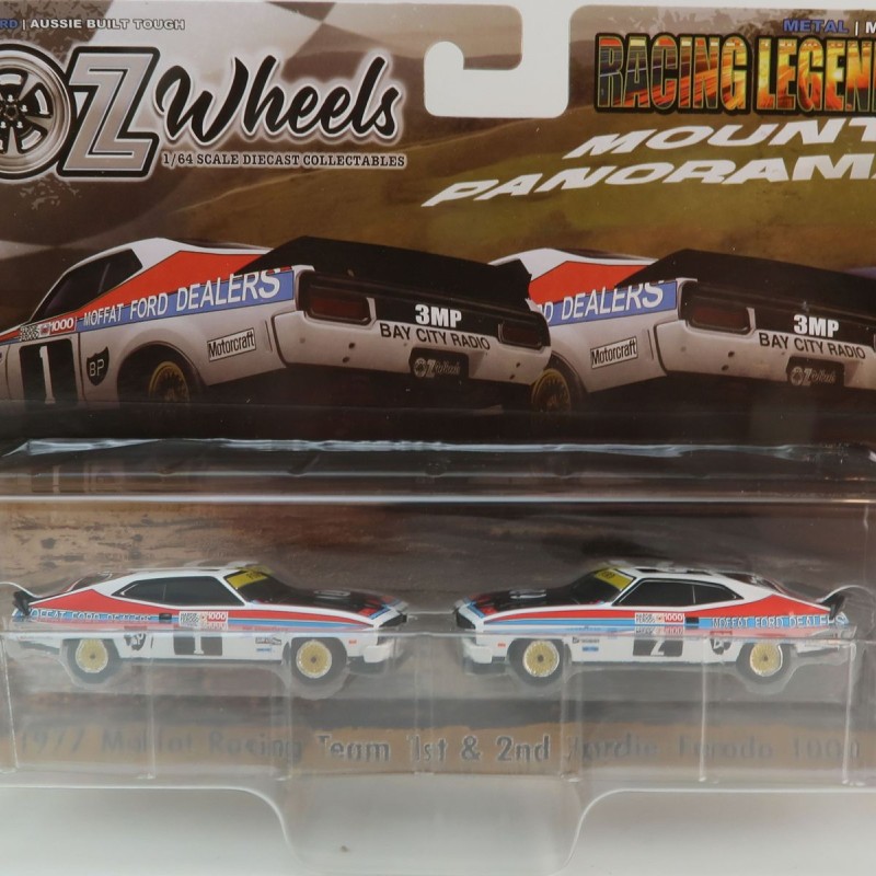 OZ Wheels Series 2 - 1977 Moffat Racing Team No 1 & No 2 1st & 2nd Hardie - Ferodo  Bathurst Twin Set - 1:64