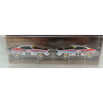 OZ Wheels Series 2 - 1977 Moffat Racing Team No 1 & No 2 1st & 2nd Hardie - Ferodo  Bathurst Twin Set - 1:64