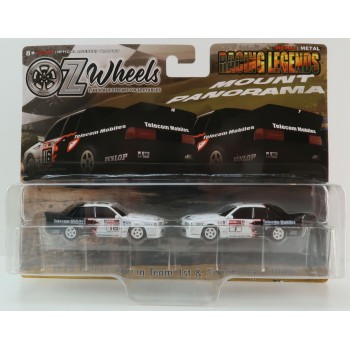 OZ Wheels Series 2 - 1990 Holden Racing Legends HRT No 16 & No 7 1st & 5th Tooheys 1000 Twin Set - 1:64