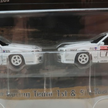 OZ Wheels Series 2 - 1990 Holden Racing Legends HRT No 16 & No 7 1st & 5th Tooheys 1000 Twin Set - 1:64