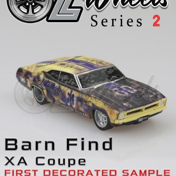 OZ Wheels Series 2 - Ford XA Coupe Falcon GT BARN FIND 2/12 - 1:64