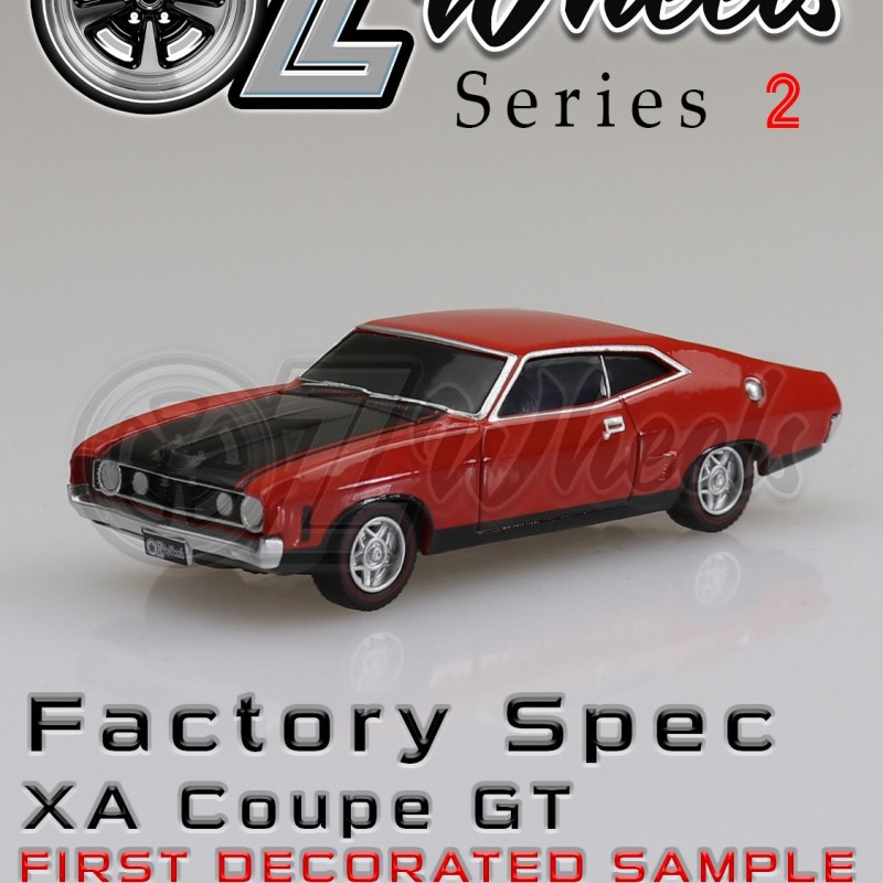 OZ Wheels Series 2 - Ford XA Falcon GT Red 2/12 - 1:64