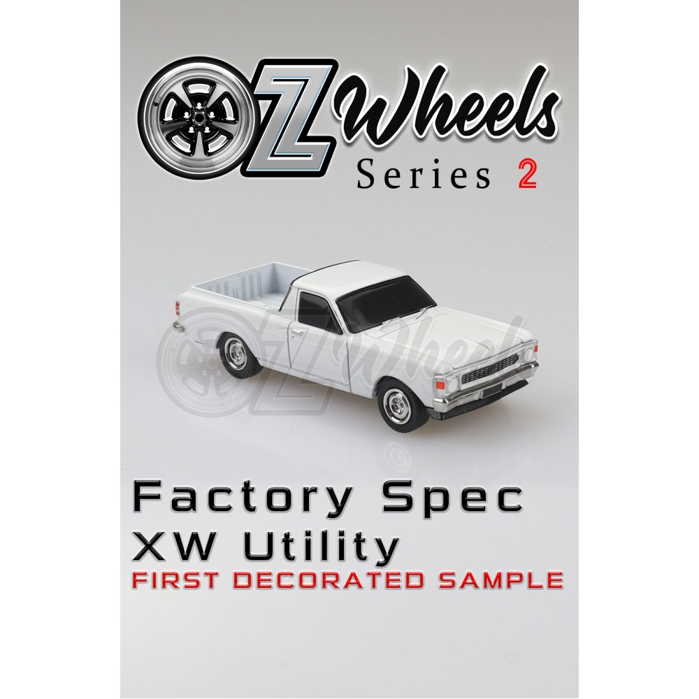 OZ Wheels Series 2 - Ford XW Falcon Ute - White - 1/12 - 1:64 