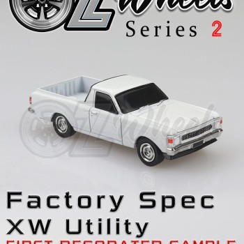 OZ Wheels Series 2 - Ford XW Falcon Ute - White - 1/12 - 1:64 