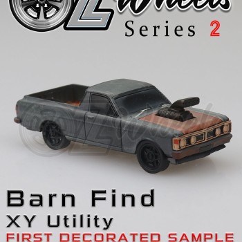 OZ Wheels Series 2 - Ford XY Ute Falcon GT 9/12 BARN FIND - 1:64