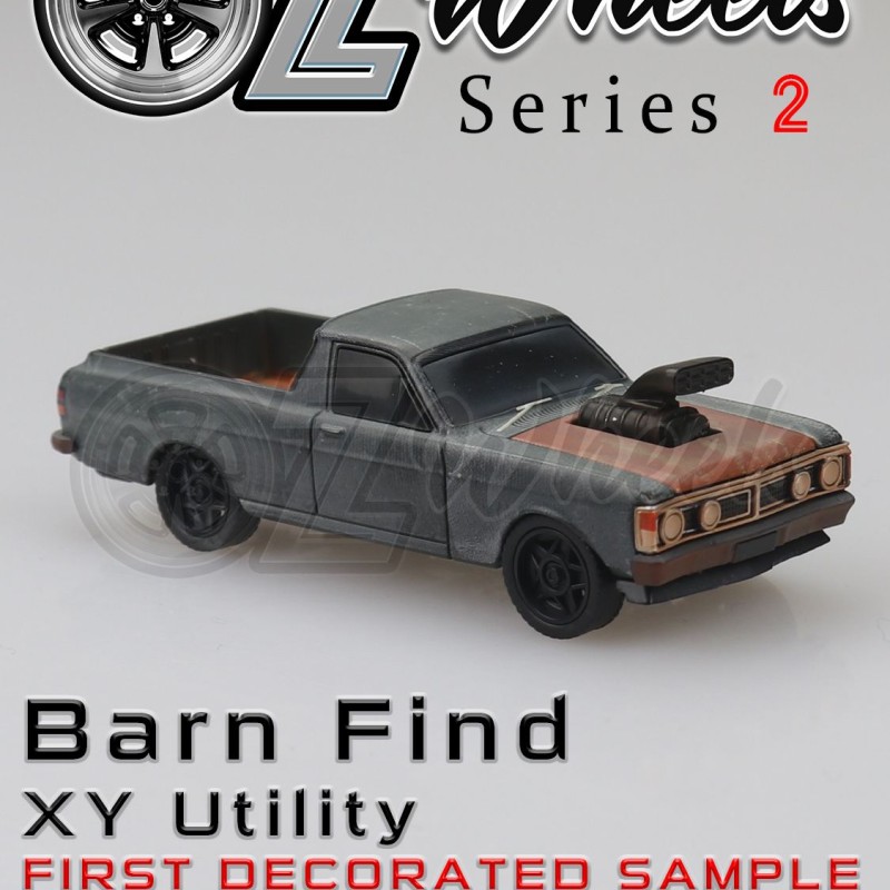 OZ Wheels Series 2 - Ford XY Ute Falcon GT 9/12 BARN FIND - 1:64
