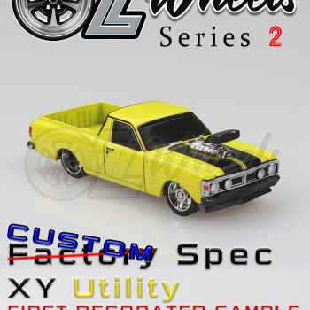 OZ Wheels Series 2 - Ford XY Ute Falcon GT Yellow 9/12 - 1:64
