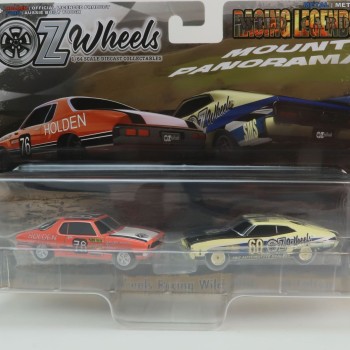 OZ Wheels Series 2 - Holden HQ Coupe & Ford XA Falcon Wild Card Racing Legends Twin Set - 1:64