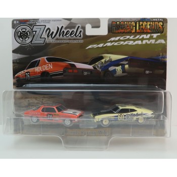 OZ Wheels Series 2 - Holden HQ Coupe & Ford XA Falcon Wild Card Racing Legends Twin Set - 1:64