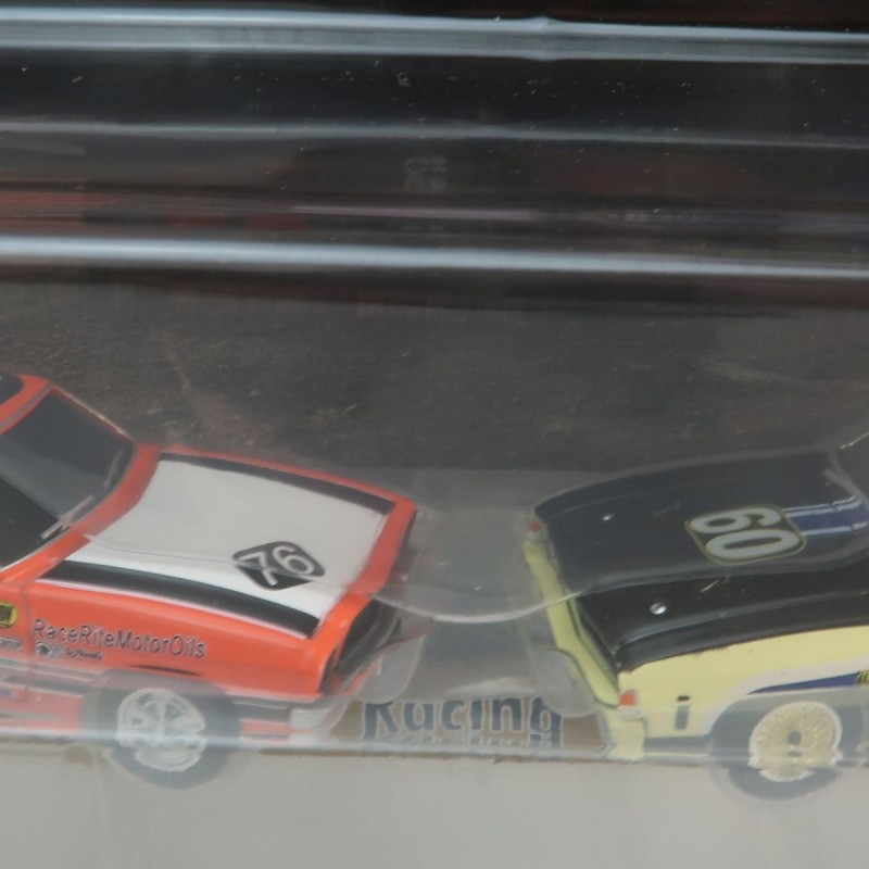 OZ Wheels Series 2 - Holden HQ Coupe & Ford XA Falcon Wild Card Racing Legends Twin Set - 1:64
