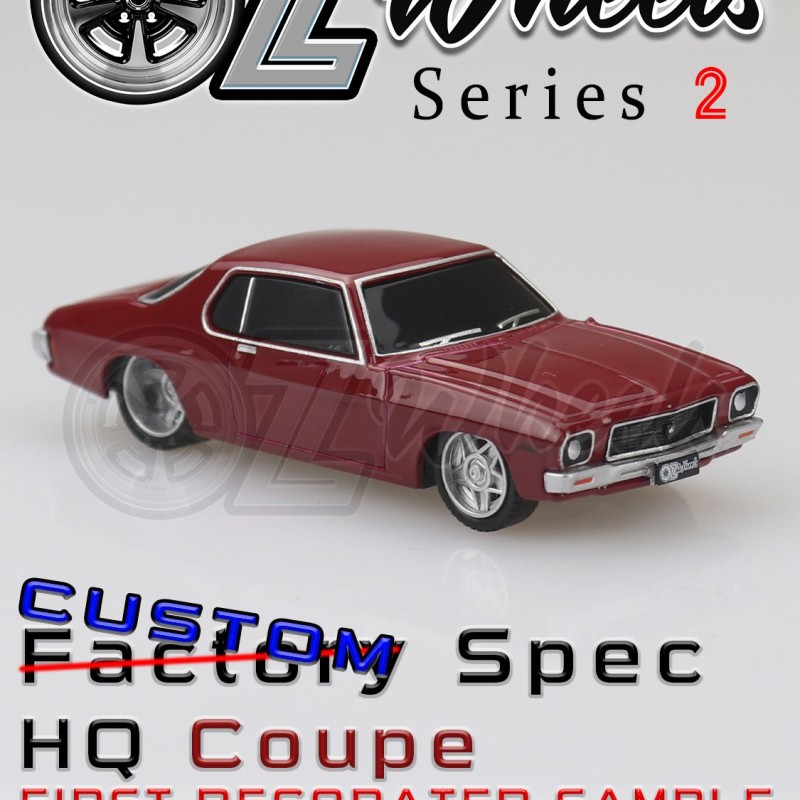 OZ Wheels Series 2 - Holden HQ Monaro Red 11/12 - 1:64