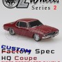 OZ Wheels Series 2 - Holden HQ Monaro Red 11/12 - 1:64