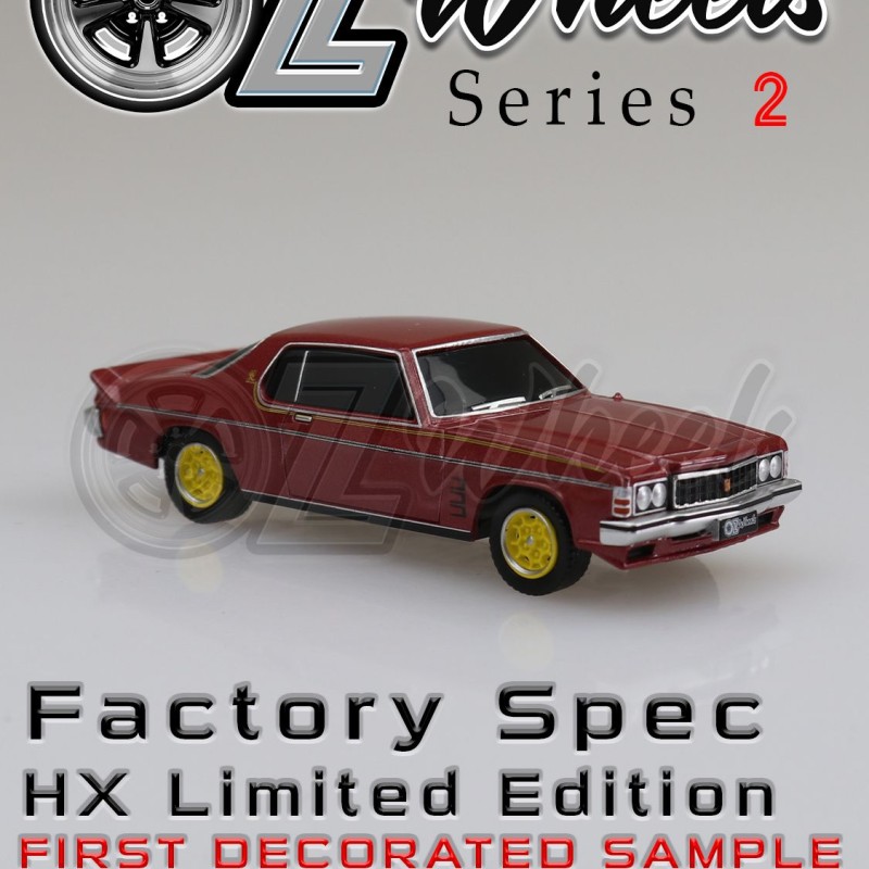 OZ Wheels Series 2 - Holden HX Coupe LE - Red - 5/12 - 1:64