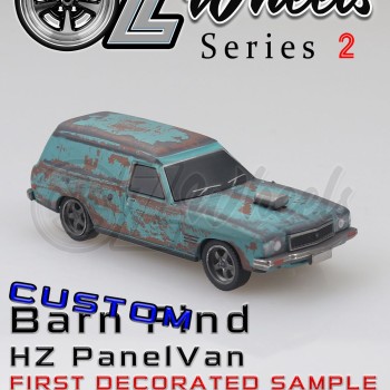OZ Wheels Series 2 - Holden HZ Panelvan BARN FIND 7/12 - 1:64