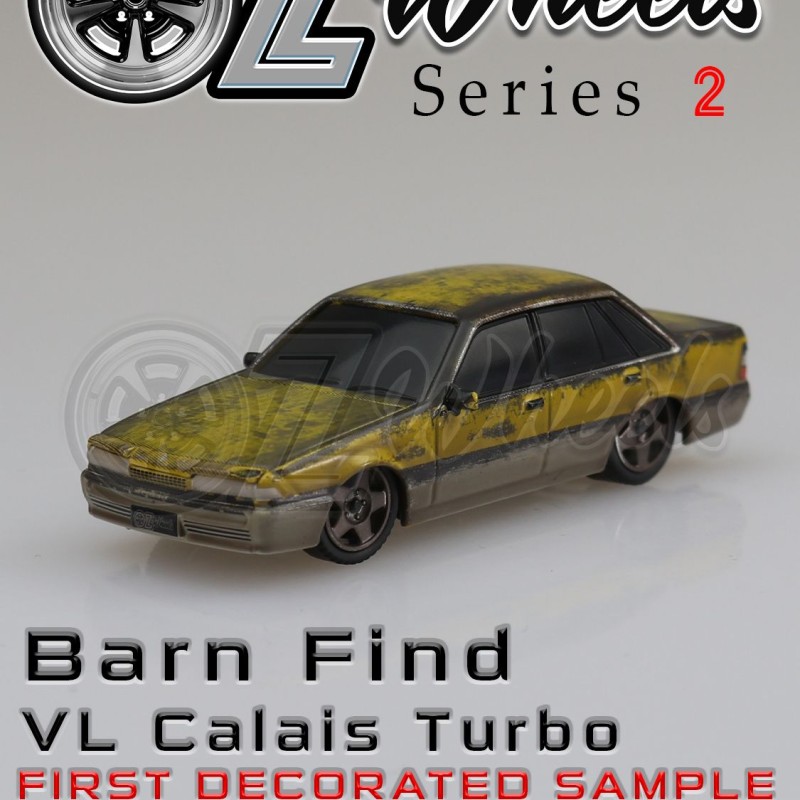 OZ Wheels Series 2 - Holden VL Sedan Calais 12/12 BARN FIND - 1:64