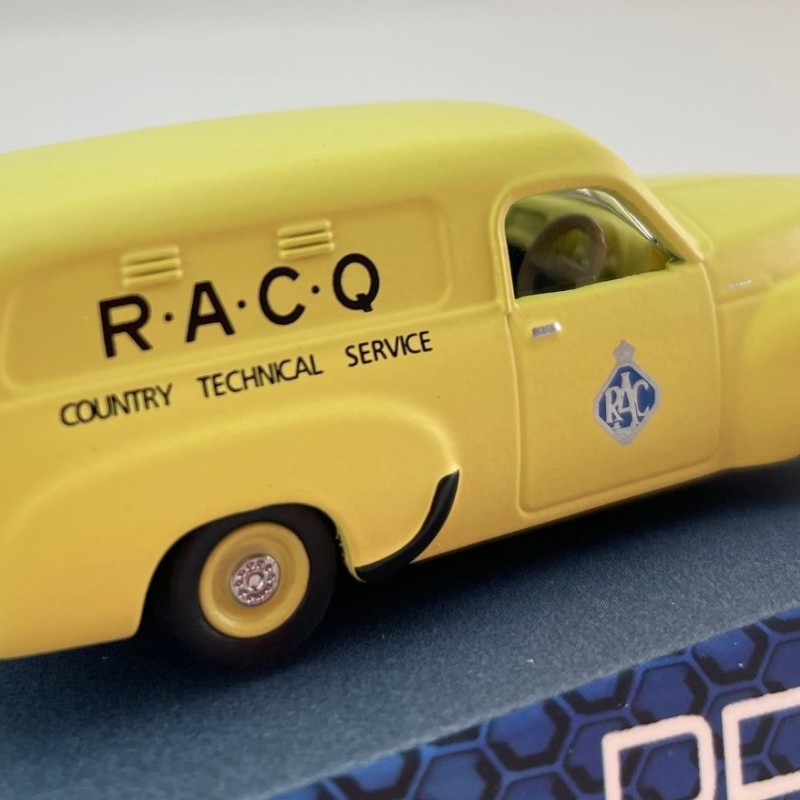 DDA Collectibles DDA164006 - 1955 Holden FJ Station Wagon Panel Van RACQ Diecast - Scale 1:64