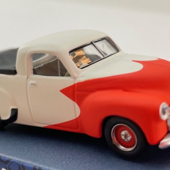 DDA Collectibles DDA164008 - 1948 Holden FX Utility Ute White Red Model Diecast - Scale 1:64