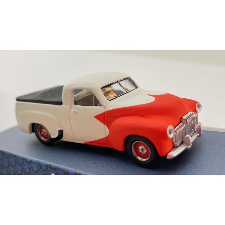 DDA Collectibles DDA164008 - 1948 Holden FX Utility Ute White Red Model Diecast - Scale 1:64